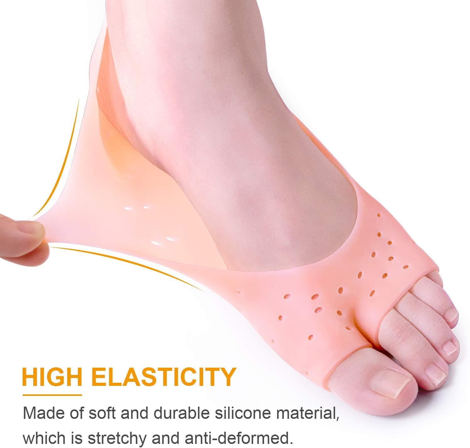 Pair Of Silicone Boat Heel Insole, Silicone Moisturizing Gel Sock, Anti Crack Protective Insole, Soft Open Toe Socks For Foot Care Protector, Shallow Boat Sock for Girls Ladies, Nonslip Gel Moisturizing Socks Foot Care Pair Of Silicone Boat Heel Insole, Silicone Moisturizing Gel Sock, Anti Crack Protective Insole, Soft Open Toe Socks For Foot Care Protector, Shallow Boat Sock for Girls Ladies, Nonslip Gel Moisturizing Socks Foot Care